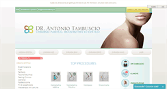 Desktop Screenshot of antoniotambuscio.it